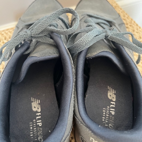 New Balance 555 Women's casual sneaker, grey suede, size 9 - Picture 7 of 9